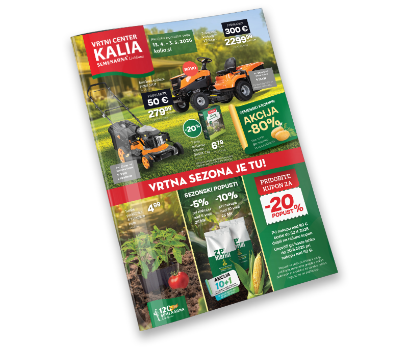 Katalogi in brošure  13.4.- 3.5.2026