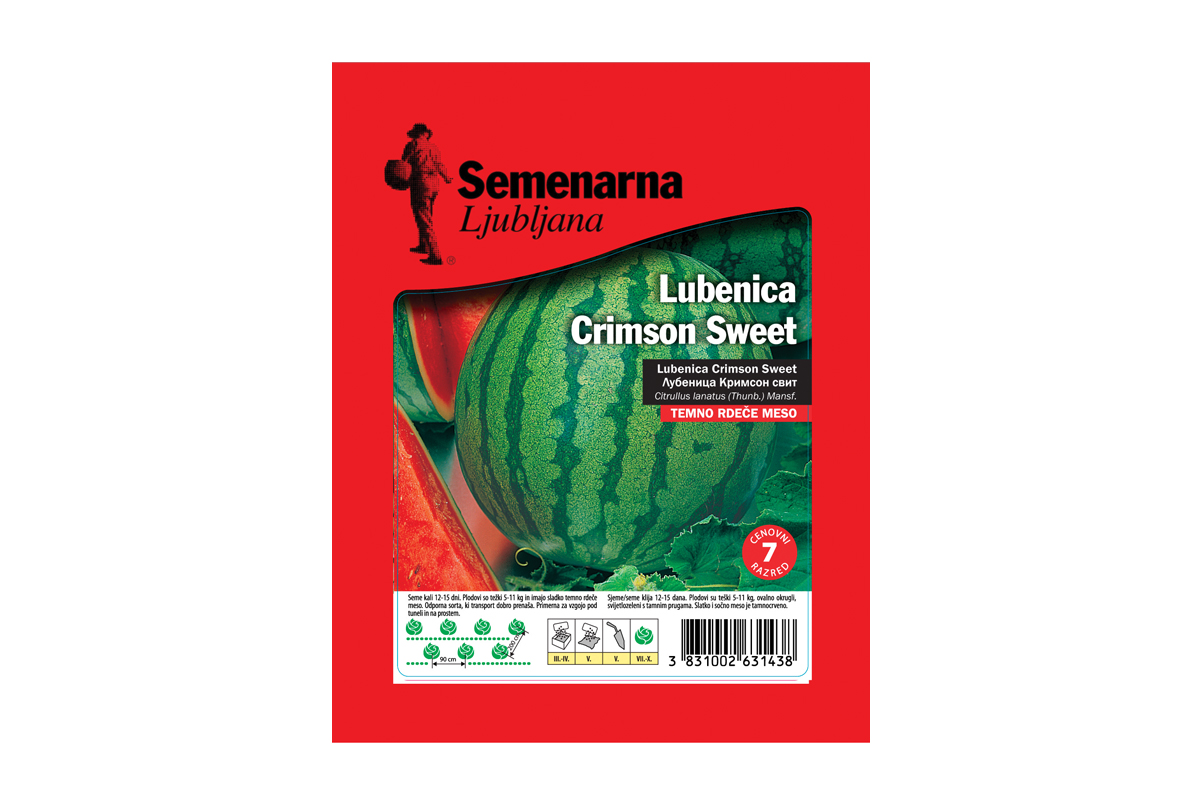 LUBENICA CRIMSON SWEET 50 g Semenarna 