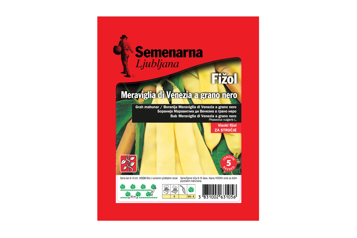 FIŽOL MERAVIGLIA DI VENEZIA A GRANO NERO 100 g Semenarna