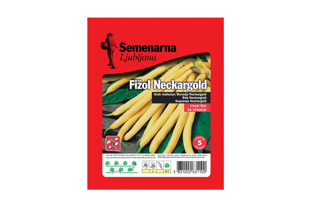 FIŽOL NECKARGOLD 100 g Semenarna