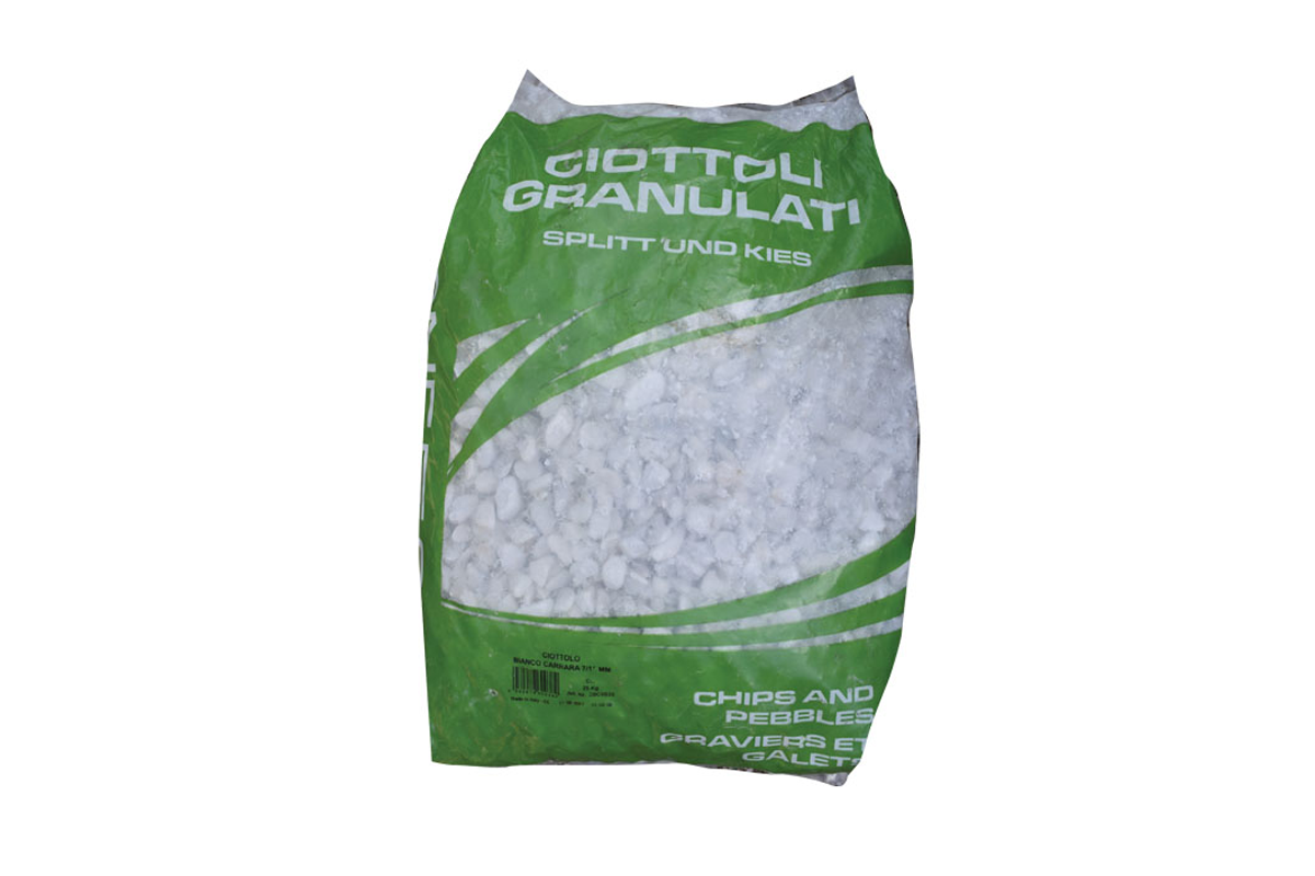 PESEK OKR. BEL CARRARA 40-60mm 25kg Z. 