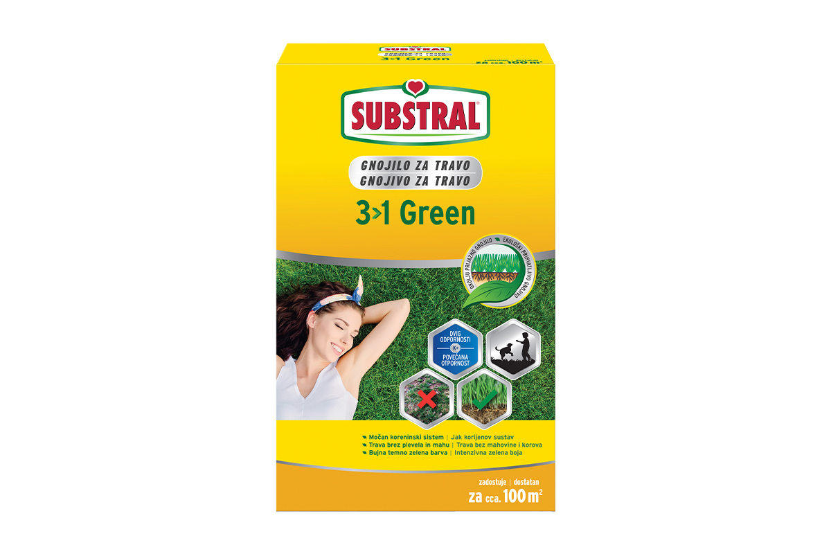 3 v 1 GREEN, GNOJILO ZA TRATO 2kg