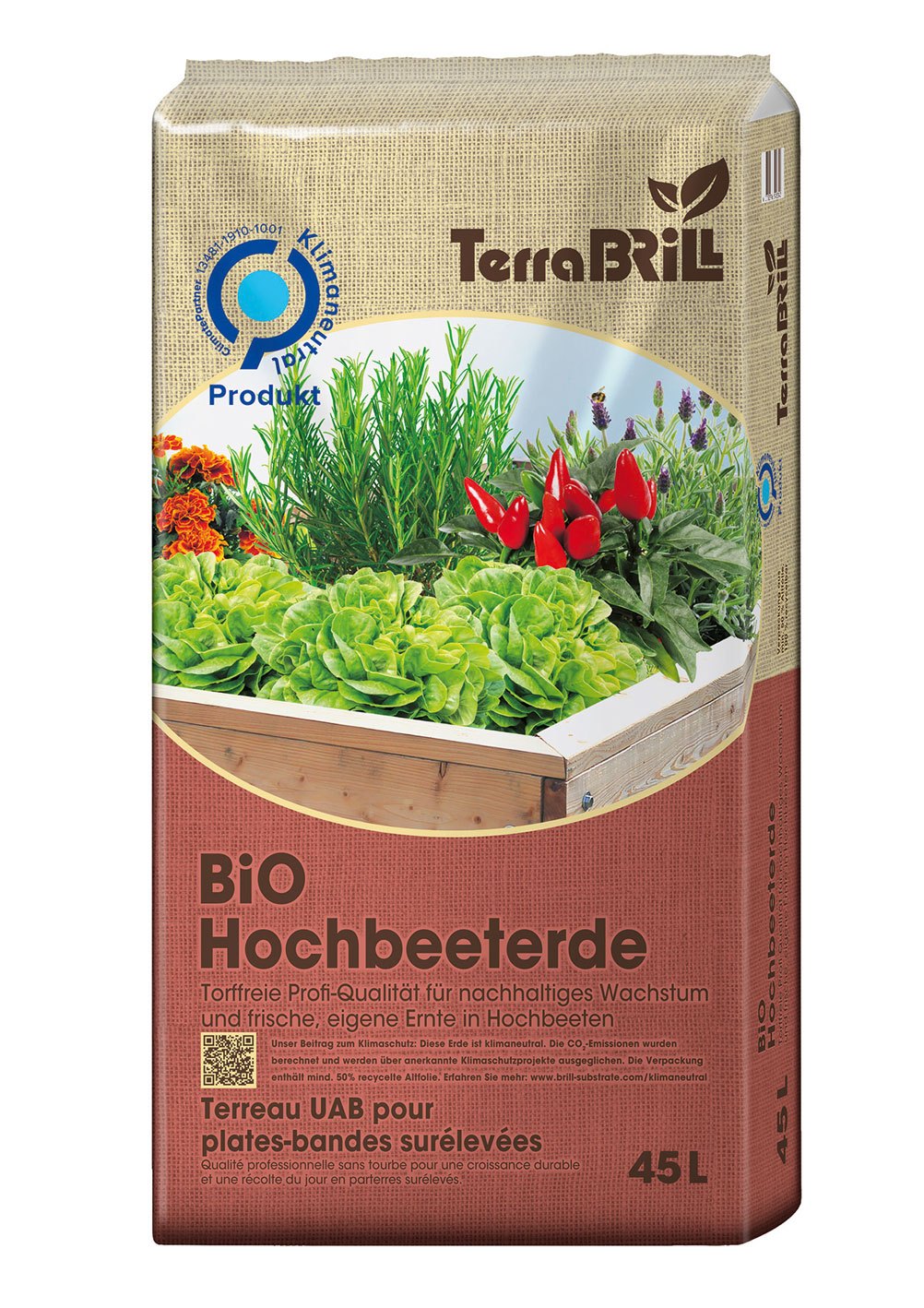 BRILL- BIO ZEMLJA ZA VISOKE GREDE 45L 