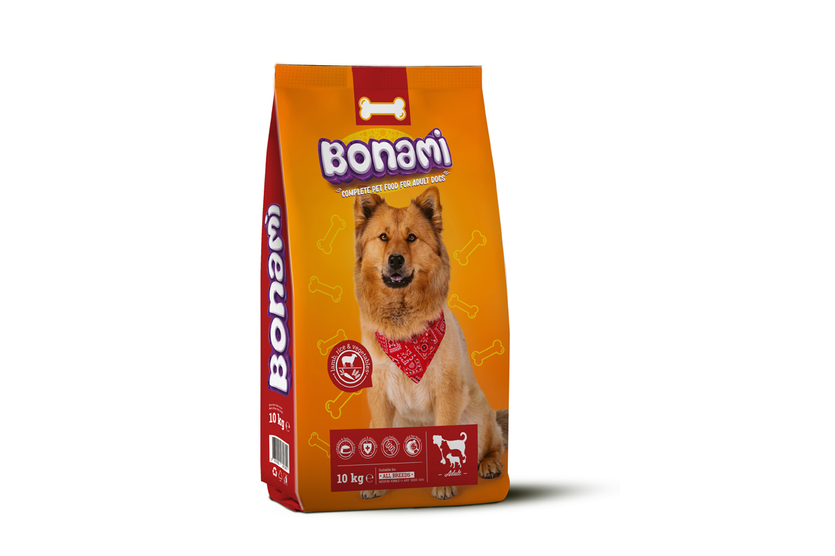 Bonami briketi za pse jagnj&riž&zelen 10 kg 