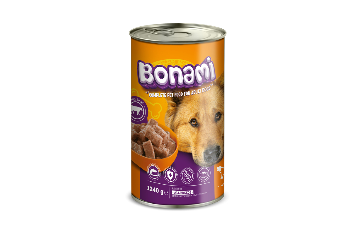 Bonami ploč. za pse 1240g govedina 