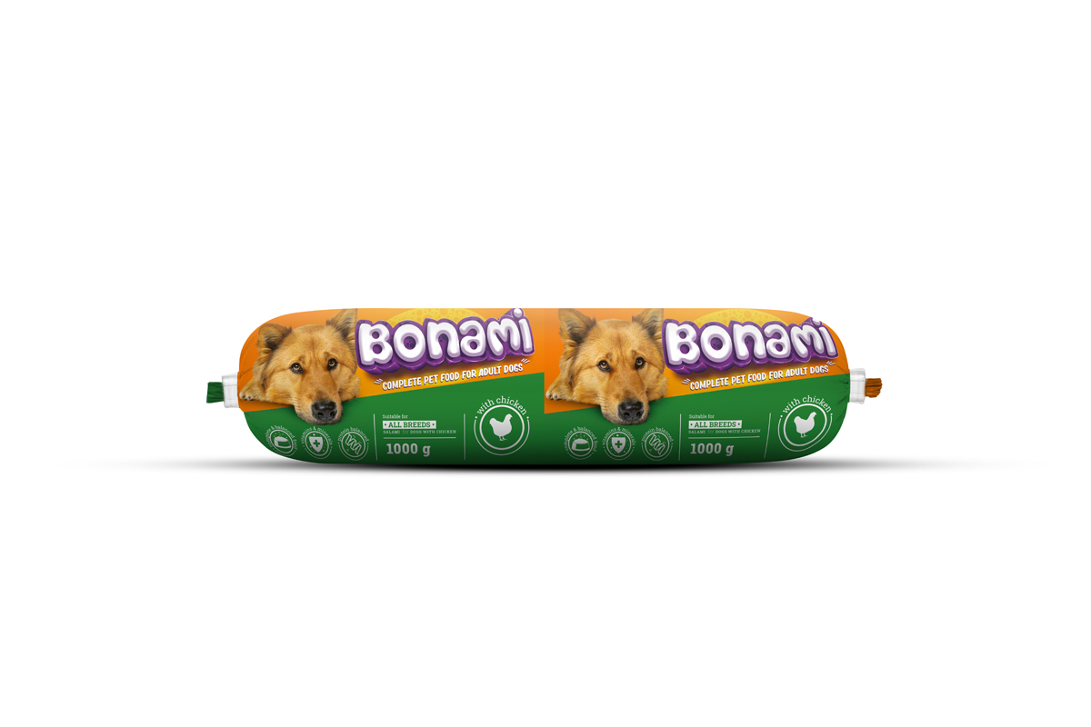 Bonami salama za pse 1kg piščanec 