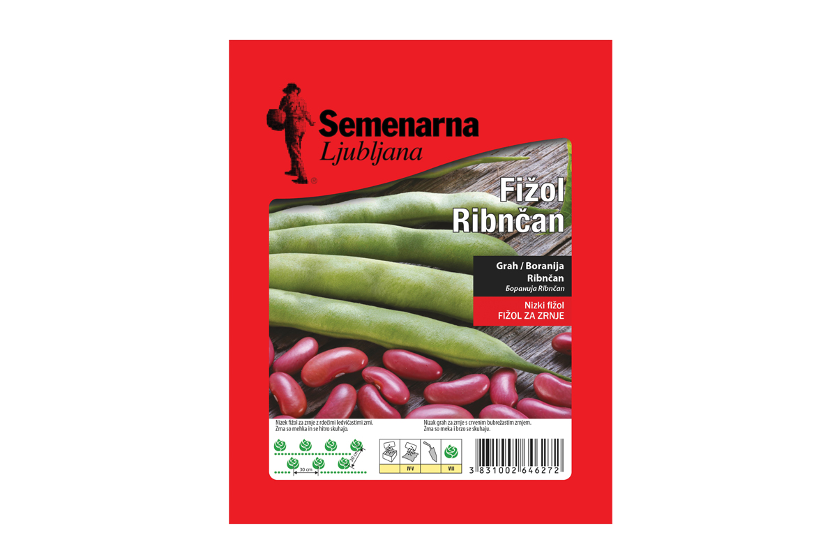 FIŽOL RIBNČAN 100 g Semenarna