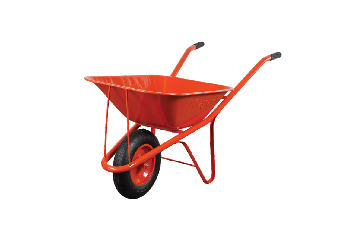Samokolnica Compact 75l oranžna 006650 Villager