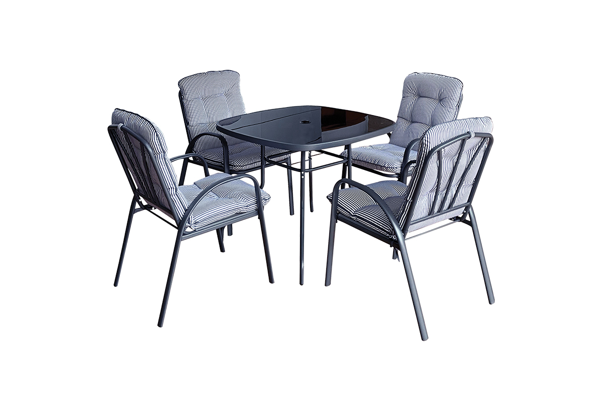 Garnitura vrtna miza + 4 stoli Veneto