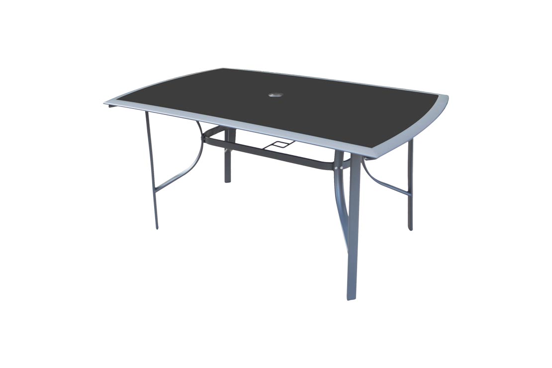 Miza vrtna Matera siva