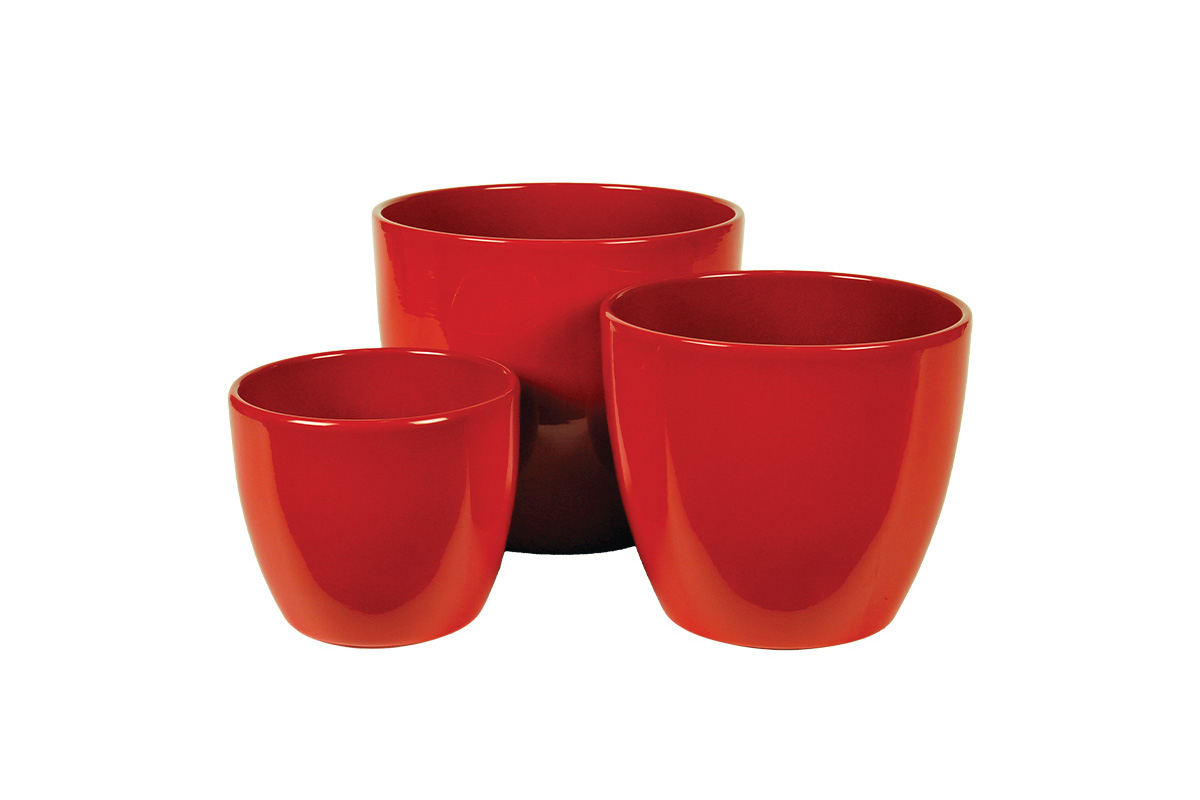 LONEC OKR. RDEČ 909 fi 15cm 0266 INTERTREND