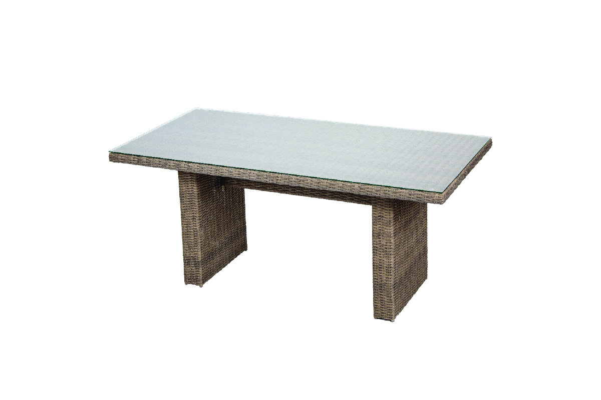 Miza vrtna Sicily ratan 200x100x75cm beige