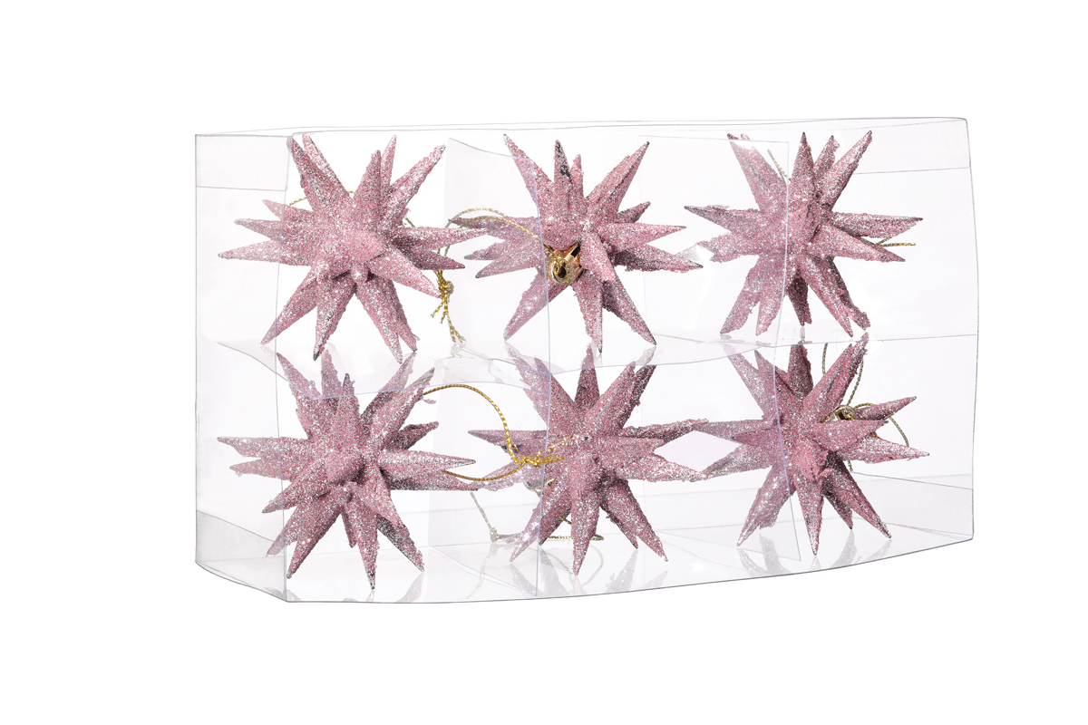 ZVEZDA PINK, 6cm, SET 6/1