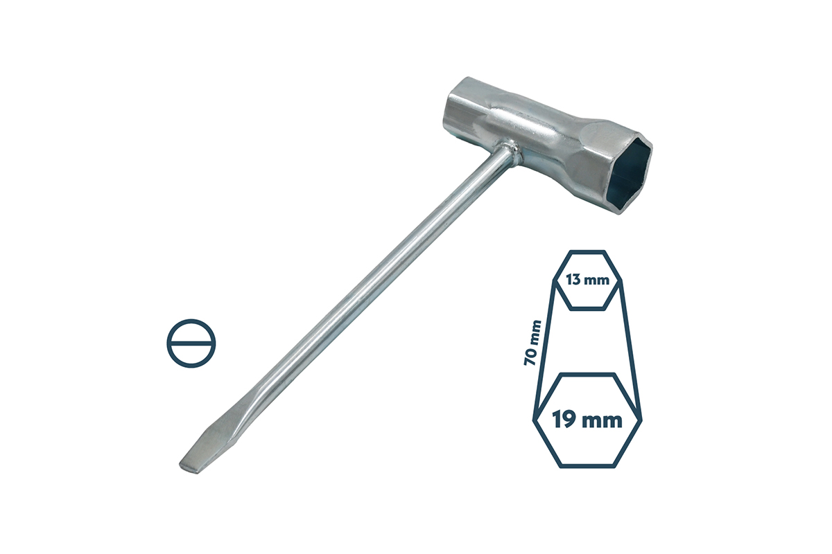 KLJUČ ZA SVEČKE A353 - 19 x13 x 70 085401 Villager 