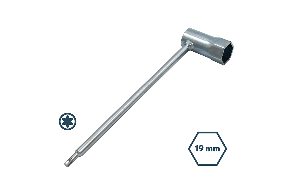 KLJUČ ZA SVEČKE A350 - 19 TORX 085408 Villager 