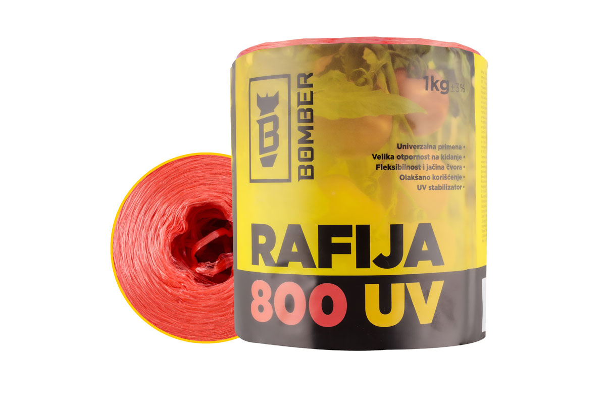 Rafija 800 1/1 rdeča Bomber