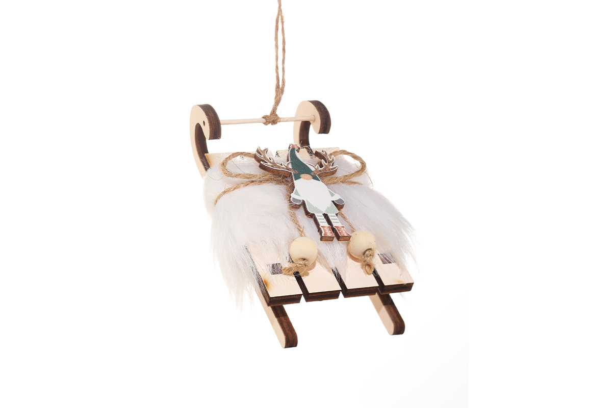 OKRASEK VISEČI LESENI, SANI 