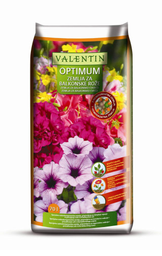 VALENTIN OPTIMUM 70L ZEMLJA ZA BALKONSKE ROŽE