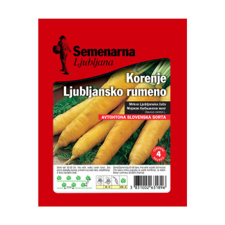 KORENJE LJUBLJANSKO RUMENO 50 g Semenarna