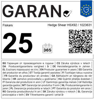 Škarje za živo mejo Powergear HSX92 1023631 Fiskars 