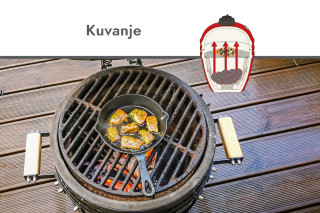 Žar Kamado 55 cm (21) 