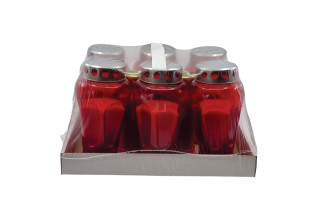 SVEČA SET PARAFINSKE 6+2 