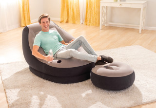 FOTELJ S TABUREJEM ULTRA LOUNGE 99 x 1.3 x 76 cm 055788