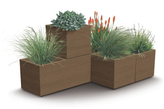 PVC Korito, Madera Case, 77x38.5x37 cm, v barvi lesa 