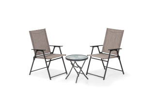 Garnitura vrtna 2+1 zložljiva, Snap Rest 