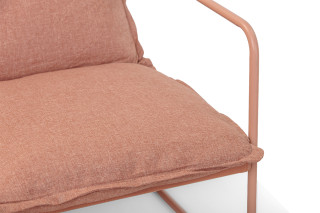 Garnitura vrtna kovinska z blazinami, Ember 