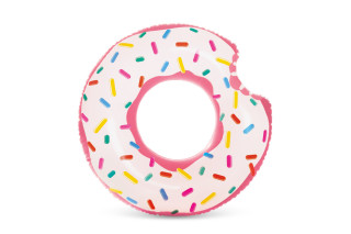 Obroč napihljiv Rainbow Donat tubes 1,07m 