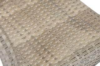 Stol vrtni Bay ratan siv 6/1 