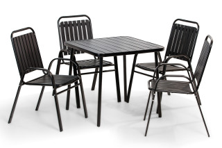 GARNITURA VRTNA ARUBA set 4+1 KOVINA 88821 