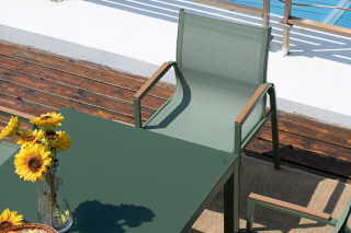 GARNITURA VRNTA OLIVE miza + 6 stolov 88822 