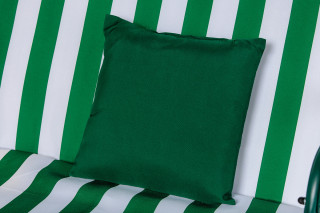 GUGALNICA DVOJNA MYKONOS Z BLAZINAMI ZELENO BELA 89245 