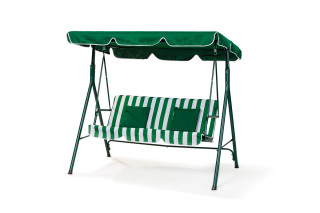 GUGALNICA DVOJNA MYKONOS Z BLAZINAMI ZELENO BELA 89245 