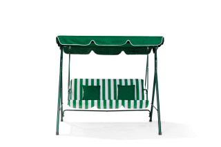 GUGALNICA DVOJNA MYKONOS Z BLAZINAMI ZELENO BELA 89245 