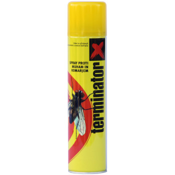 TERMINATOR X SPRAY PROTI MUHAM IN KOM. 400 ML 
