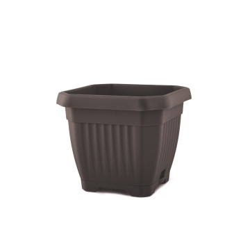 LONEC PVC OCTAGON s podst. 25x25cm brown R633025 