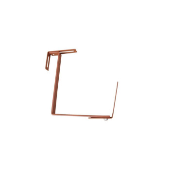 Držalo cvet. zabojev, dvojna nastavitev, belo 