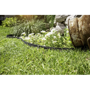 Obroba za vrt, trato 12,5cm x 8m guma 