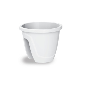 LONEC PVC Z NIZZA 10L, bel, NPW-30 