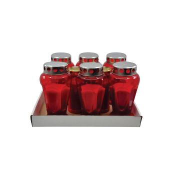 SVEČA SET PARAFINSKE 6+2 