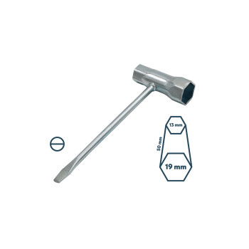 KLJUČ ZA SVEČKE A349 - 19 x 13 x 50 085403 Villager 