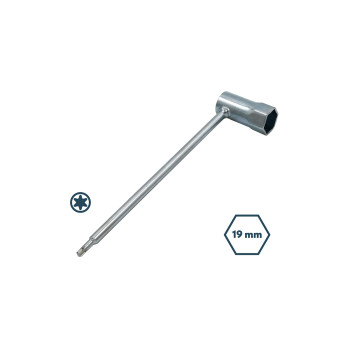 KLJUČ ZA SVEČKE A350 - 19 TORX 085408 Villager 