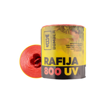 Rafija 800 1/1 rdeča Bomber 