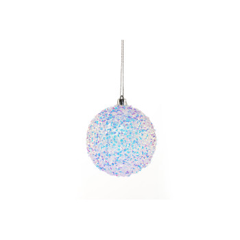 OKRASEK VISEČI OKROGEL Z KRISTALI 