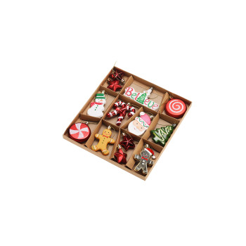 DEKORATIVNI BOŽIČNI OKRASI, SET 13/1 