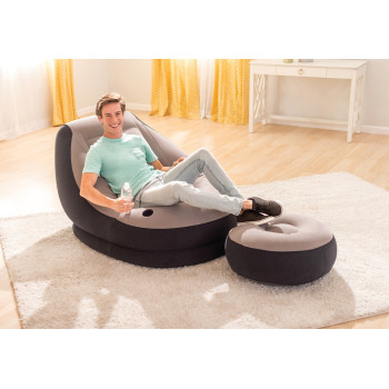 FOTELJ S TABUREJEM ULTRA LOUNGE  99 x 1.3 x 76 cm 055788 
