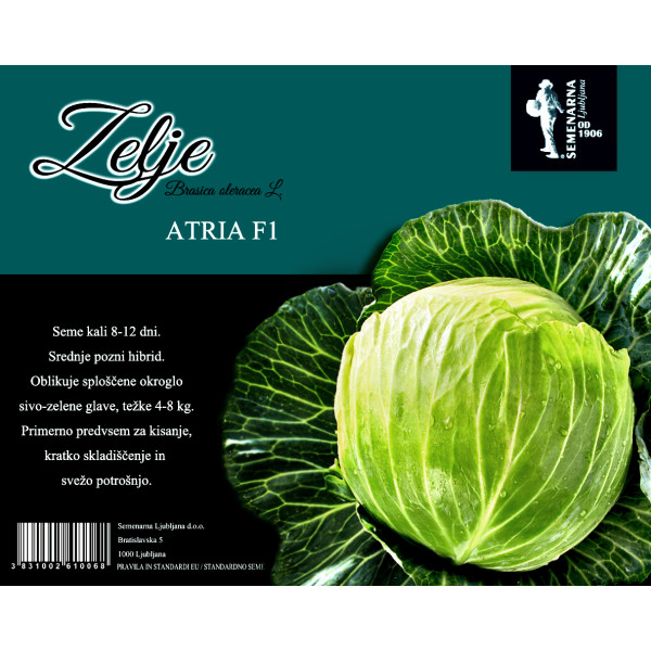 ZELJE ATRIA F1 34 Semenarna 